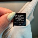 Dress the Population  Sequin Dress White Gown Small Retail $328 Prom Dance Formal Photo 8