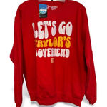 Taylor Swift NWT Kansas City Chiefs sweatshirt  Travis KELCE size M Photo 0