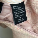 Victoria's Secret Victoria’s Secret Vintage Y2K Pink Tweed Skirt Suit 8 Photo 6