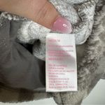 Cozy Sherpa  Gray Buffalo Plaid 1/4 Zip Pullover Size Medium Photo 3