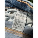American Eagle Super High Rise Baggy Straight Jean Size 6 Blue Photo 6