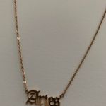 Aries Necklace... Gold Photo 2