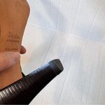 Boden Blue Leather Strappy Heels Women’s 7.5 Peep Toe Lime Green Trim Fall Photo 1