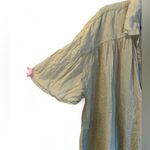 We The Free  Olive Button-Up Shirt Photo 2