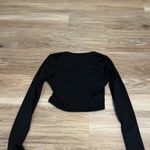 Amazon Qinsen  Black Crop Top Photo 6