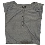 The North Face  Gray Button-Up Shirt Photo 0