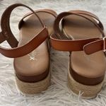X-Appeal NEW WOMENS AMELIA WEDGE SANDAL BROWN SIZE 7.5 M Photo 10