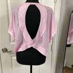SheIn Pink Dolman Sleeve Relaxed Tee Photo 2