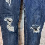 Free People  W24 Reagan Distressed Raw Hem Button Fly Skinny Jeans Photo 6