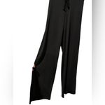 Elegant Black Women's Sleepwear Pants. Drawstring & Elastic Waist Size L Size L Photo 2