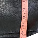 London Fog Elegant Black Vegan Leather Tote  Photo 5