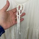 American Eagle  White Pattern Lace detail top size Medium Boho Photo 6