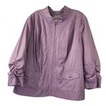 cj banks Women's Lavender Scaled Jacket Photo 0