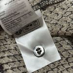 H&M  Snakeskin tunic dress Balloon sleeve Beige Black Lightweight Oversize Size M Photo 14