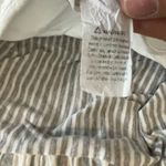 Women's Grey Striped Babydoll Tank Top Size Medium Photo 4