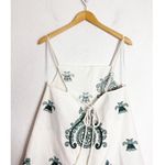 ZARA  Cotton Embroidered Rope Mini Dress Medium Shift Oversized Boxy 6895/058 Photo 10