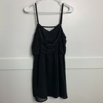 Forever 21  Black Beaded Open Back Mini Dress Photo 2