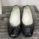 Geox  Black Patent Ballet Flat Shoes 36 6 Photo 1
