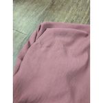 Mittoshop  Airflow Short Bubble Sleeve Button Down Shirt Dark Mauve Size Large Photo 4