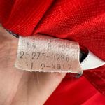 Levi's Levi Strauss & Co. Vintage 80s Red Straight Leg High Rise Dress Pants Size 12 Photo 8