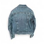 Calvin Klein NWT Classic Trucker Jacket Storm Blue Medium Photo 3