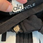 Alo Yoga Burncycle Black Zip Up Hoodie Size Small Photo 2