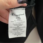 Champion  Fleece Sweatshirt Women’s Size XS Black Mock Neck Zip Shoulder Pullover Photo 11