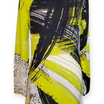 Milly Designer Size 4 Abstract Print Long Mini Sleeve Sheath Dress ā Photo 0