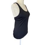 Nike women's size 8 black racerback v-back tankini swimsuit top swimwear Photo 1