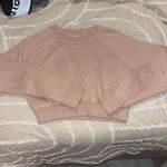 RSQ light pink cropped sweatshirt Photo 0