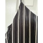 Bebop Striped Sleeveless Pantsuit Jumper with Adjustable Straps Medium Photo 8