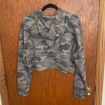 Mikey & Joey Cropped Camo Hoodie Photo 4