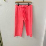 Frank & Eileen  Catherine Crop Wide Leg Sweatpants Hot Pink S Photo 8