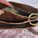 Jane‎ August Genuine Italian Leather Crossbody Bag Preppy Brown Photo 6