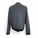 Adidas  Gray‎ Bomber Jacket with Ribbed Details Photo 1