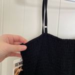 REWASH NEW  women’s solid black‎ molded cup adjustable strap minidress small Photo 8