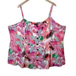 Torrid Womens Fit and Flare Twill Multicolor Button-Down Sleeveless Top 5X Photo 1