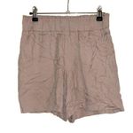 matty m NWT  Elastic Waist Taupe Shorts XS Photo 0