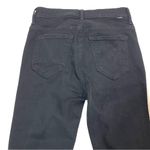 Mother Insider Crop Step Fray in Guilty Racer High Waist Black 25 Photo 11