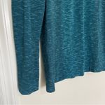 Under Armour Womens Pullover 1/4 Zip Blue Green Lightweight Athletic Photo 3