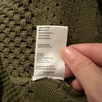 Anthropologie Pilcro Pointelle Babydoll Sweater V Neck Y2K Bell Sleeve XS Photo 4