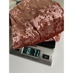 Velvet Paisley Print Bell Sleeve Top Blush Pink Women's Size M Y2K Romantic Boho Size M Photo 9