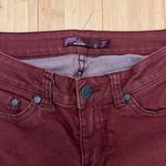 prAna  Women's Jeans in Rich Burgundy Photo 3