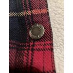 Gander mountain  Guide Series Fleece Lined Jacket flannel‎ Womens Size M Red Blue Photo 3