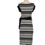 Liz Lange  Maternity ruched tie side dress size small Photo 1