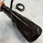 Coach Ashley Dark Brown Patent Leather Shoulder Bag F20462 Photo 4