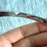 Coach  Bangle Bracelet Silver Plated Photo 4
