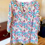 Dress Kaftan Tribal Cotton Tunic India Womens Medium Hippy New Green Photo 2