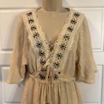 Pretty Embellished tunic/dress/cover up large Photo 1