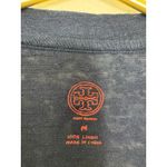 Tory Burch  Kayla Asymmetric Striped Linen Shirt Medium Silk Preppy Quiet Luxury Photo 5